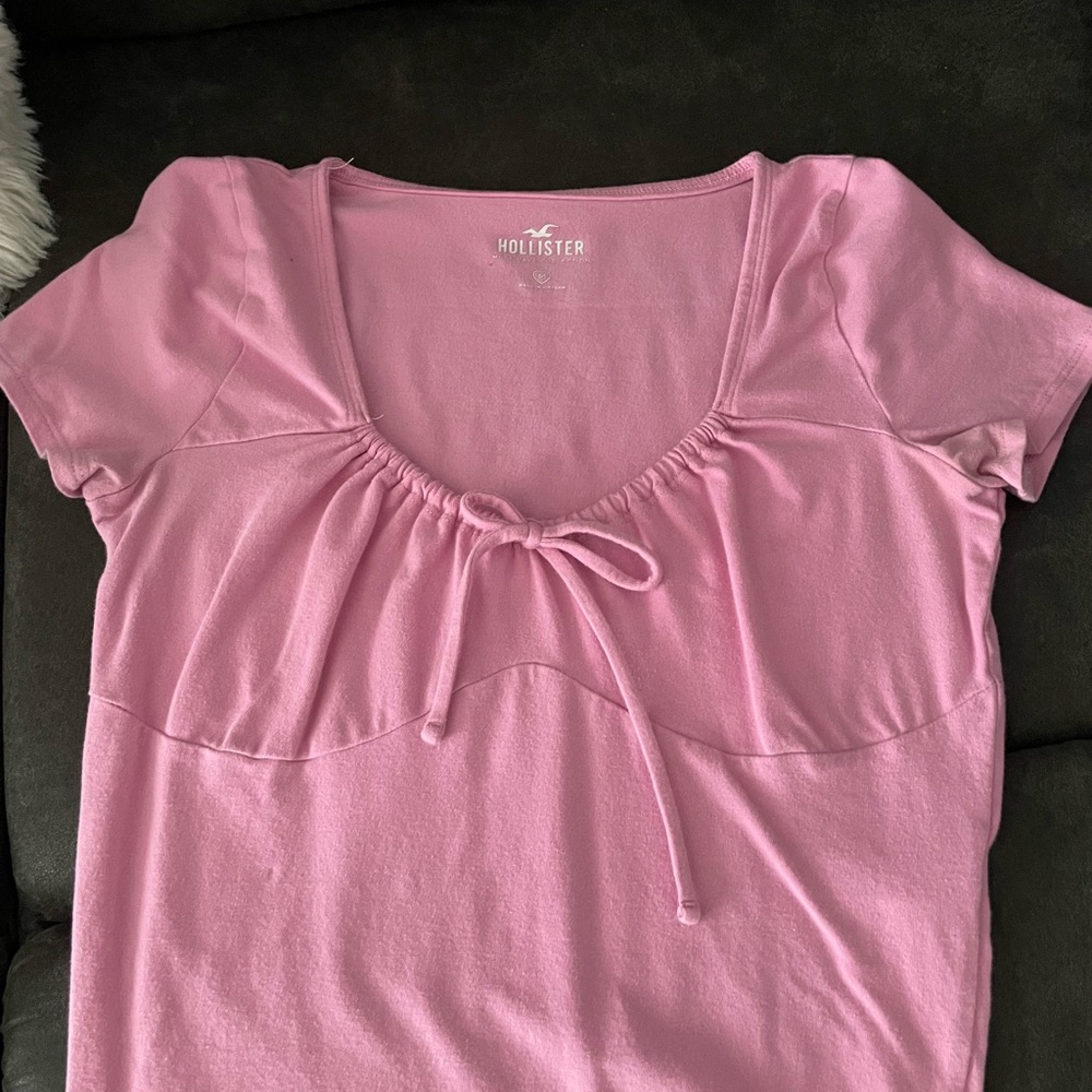 Hollister Pink Short Sleeve Top